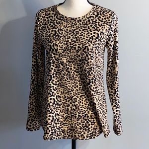 ZENANA Leopard Print Blouse
